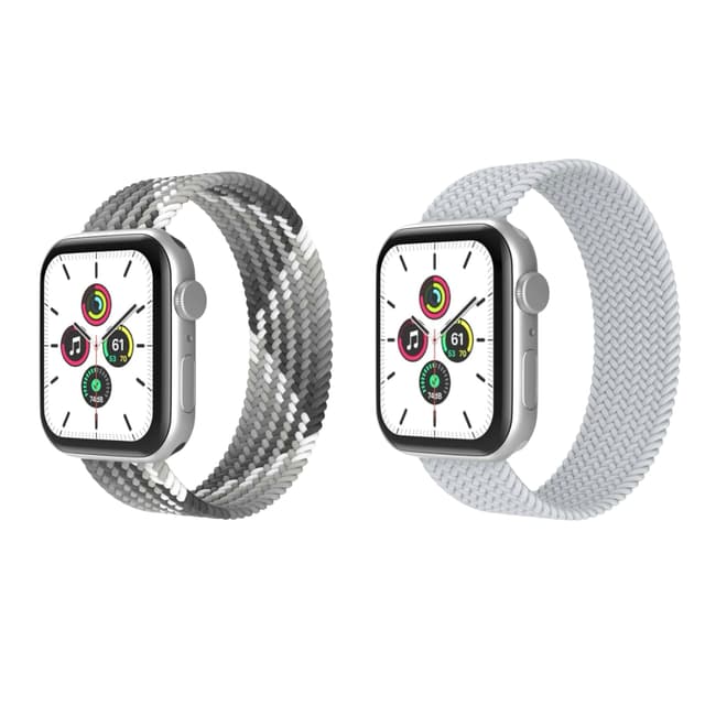 Set 2 Correas Trenzadas Para Apple Watch 42/44/45/46mm
